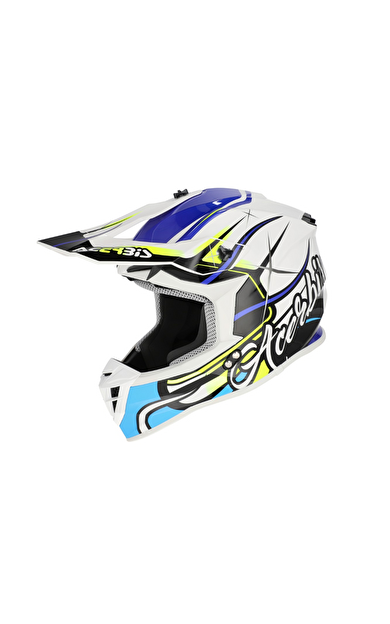 Acerbis Lınear Kask 2206 Beyaz Mavi