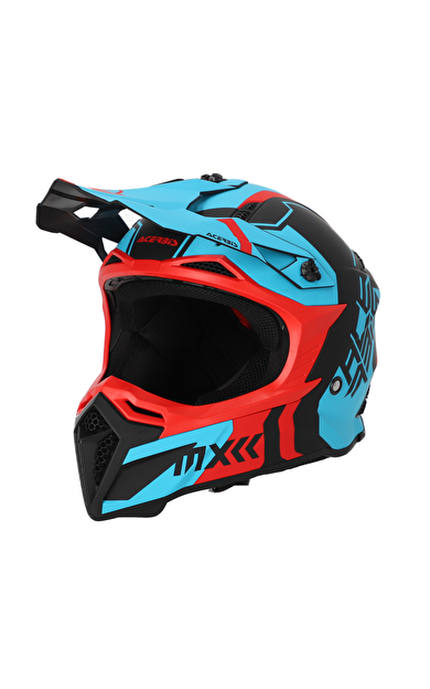 Acerbis Profıle 5 Kask Kırmızı Mavi