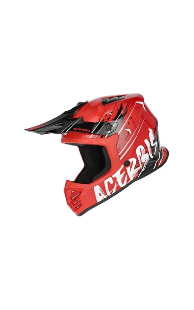 Acerbis Profıle Çocuk Kask Kırmızı