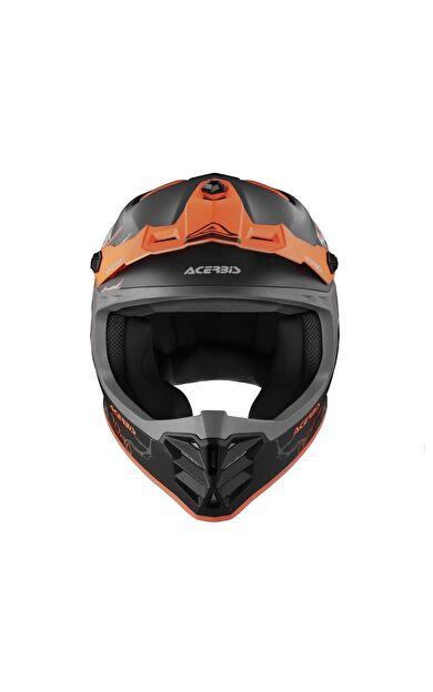 Acerbis Profıle Çocuk Kask Turuncu Siyah