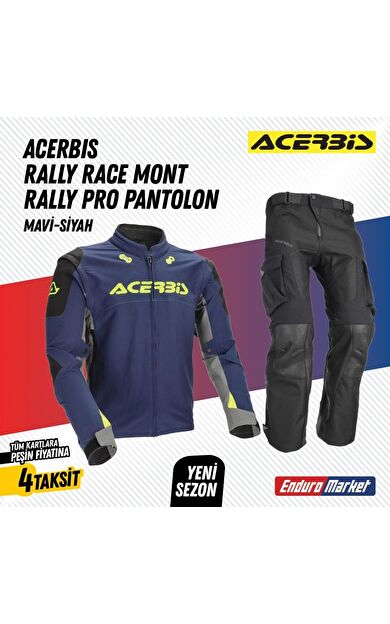 Acerbis Rally Race Mont & Acerbis Rally Pro Pantolon