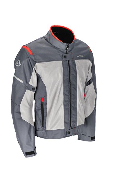 Acerbis Ramsey Wented 2.0 Yazlık Mont Gri Kırmızı