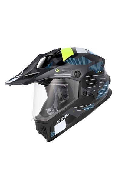 Acerbis Rıder Çocuk Kask Siyah Sarı