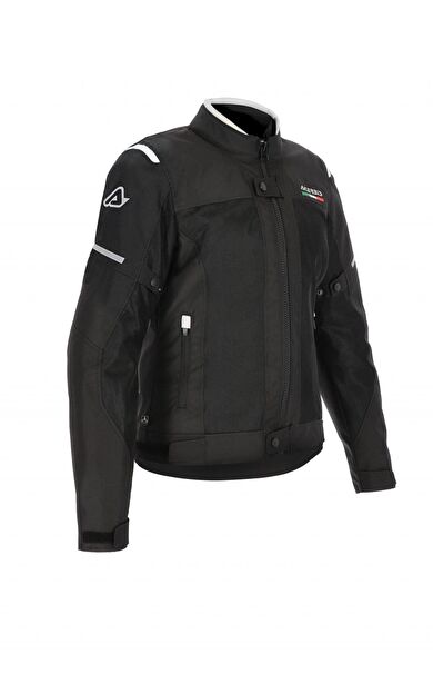 Acerbis Ruby Bayan Yazlık Mont Siyah Beyaz