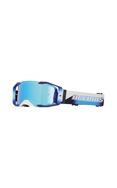 Acerbis Vortex Goggle Beyaz Mavi