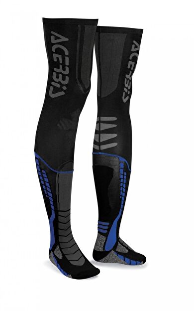 Acerbis X-Leg Çorap Siyah Mavi