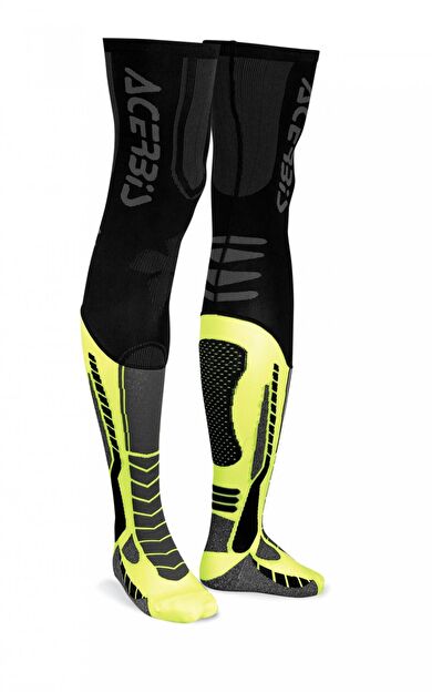 Acerbis X-Leg Çorap Siyah Sarı
