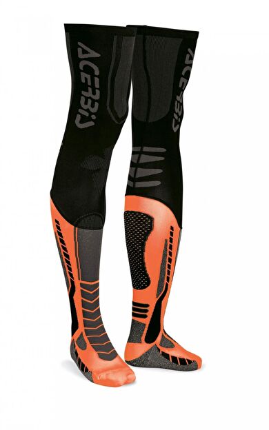 Acerbis X-Leg Çorap Siyah Turuncu
