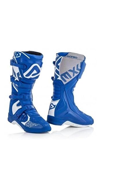 Acerbis X-Team Bot Beyaz Mavi