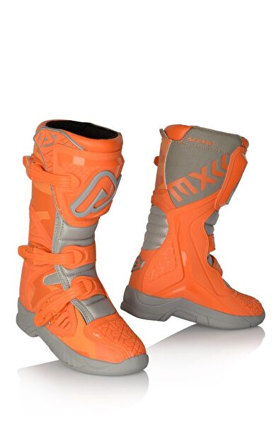 Acerbis X-Team Çocuk Bot Gri Turuncu