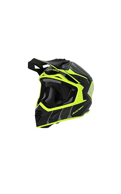 Acerbis X-Track 22-06 Kask Siyah Sarı