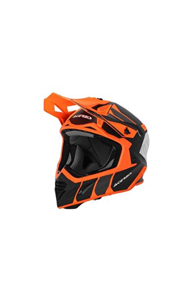 Acerbis X-Track 22-06 Kask Siyah Turuncu