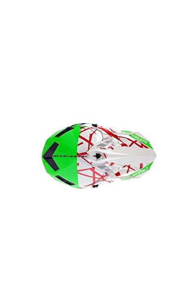 Acerbis X-Track 22-06 Kask Yeşil Beyaz