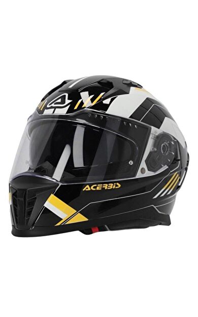 Acerbis X-Way Graphıc Kask Siyah Sarı