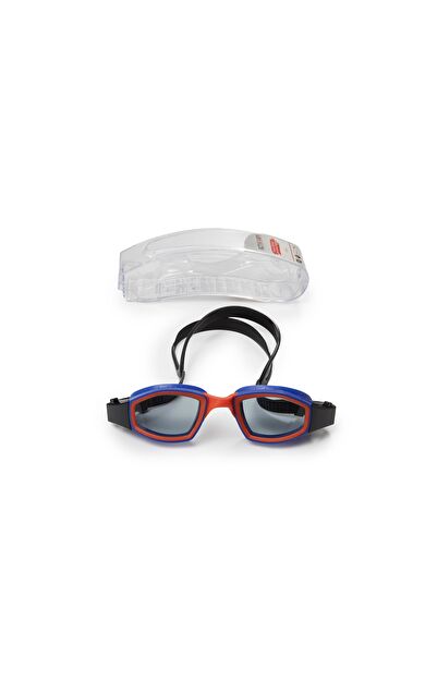 Actifoam Yetişkin Havuz Deniz Yüzücü Gözlüğü Yetişkin Siyah+Mavi-Turuncu GS3-5