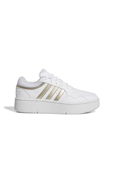 Hoops 3.0 Bold Beyaz - Gümüş Kadın Sneaker JI3457