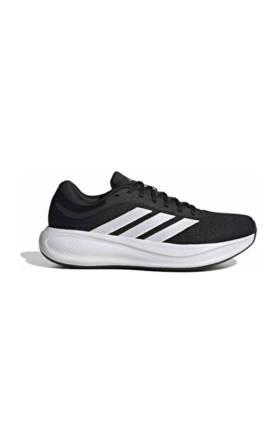Response Runner 2 Unisex Spor Ayakkabı KJ1736 CBLACK/FTWWHT/MSILVE