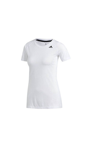 Adidas Kadın Antrenman Tişörtü Spor Beyaz Dv0377 Prime T 2.0