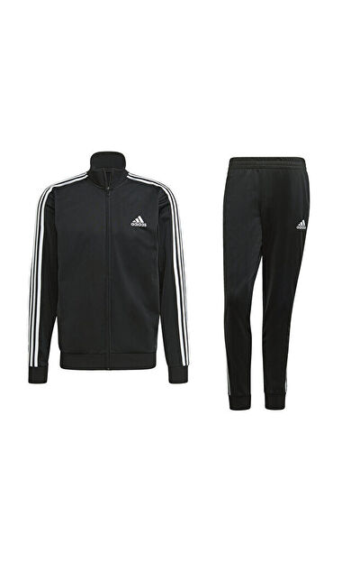 adidas Erkek Günlük Eşofman Takımı GK9651 Siyah M 3S Tr Tt Ts