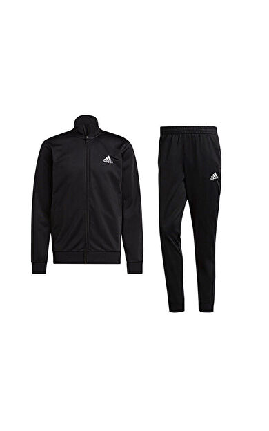 adidas M Sl Tr Tt Ts Erkek Günlük Eşofman Takımı GK9656 Siyah