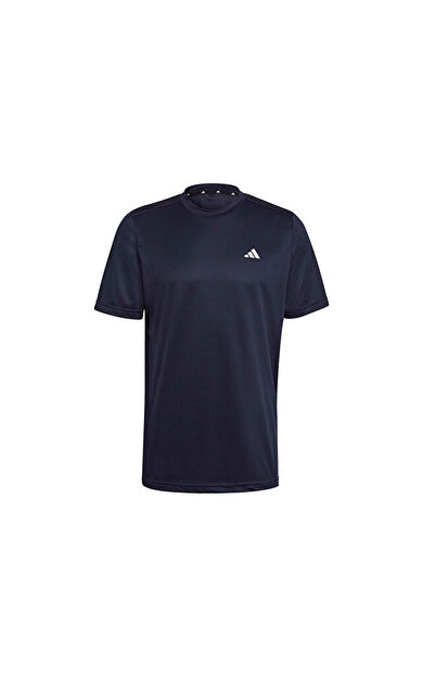 adidas M Pl T Erkek Antrenman Tişörtü GM2097 Lacivert