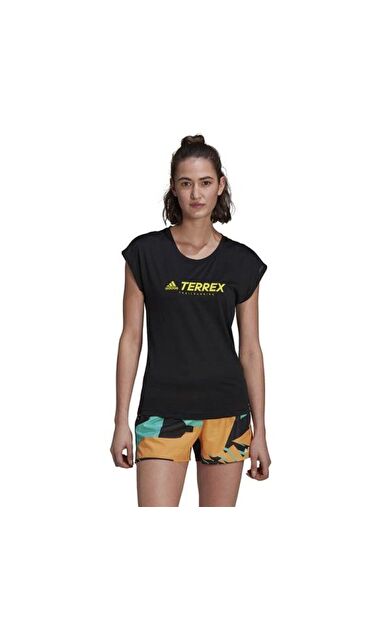 Adidas GP4513 W Trail Logo T Kadın Spor Tişört