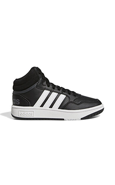 adidas Hoops Mid 3.0 K Genç Günlük Ayakkabı GW0402 Siyah