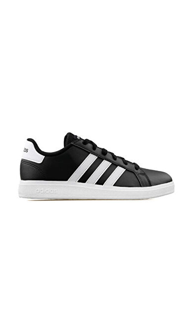 adidas Grand Court 2.0 K Genç Tenis Ayakkabısı GW6503 Siyah