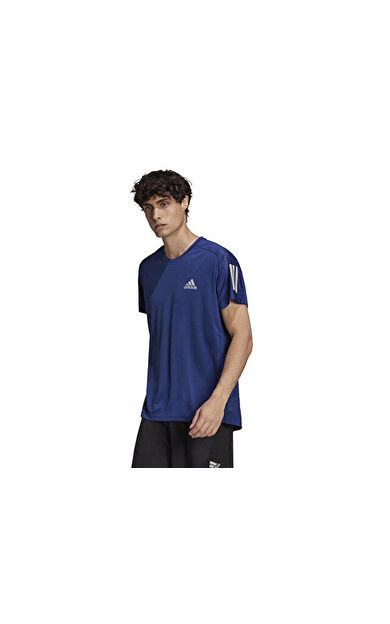 adidas Own The Run Tee Erkek Koşu Tişörtü H34494 Lacivert