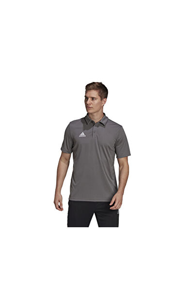 adidas Ent22 Polo Erkek Futbol Polo Yaka Tişört H57486 Gri