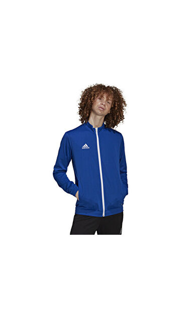 adidas Ent22 Tk Jkt Erkek Futbol Antrenman Ceketi HG6287 Mavi