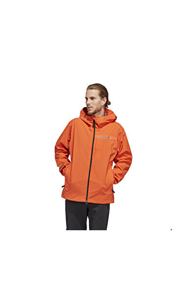 adidas Terrex Multi Rain.Rdy Erkek Yağmurluk HM4052 Turuncu