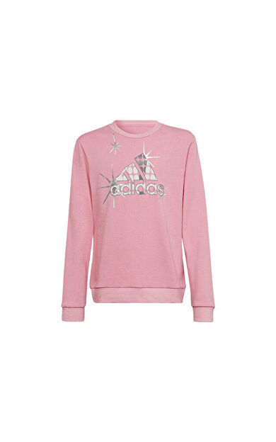 adidas G D Sweat Çocuk Günlük Sweatshirts HM4442 Pembe