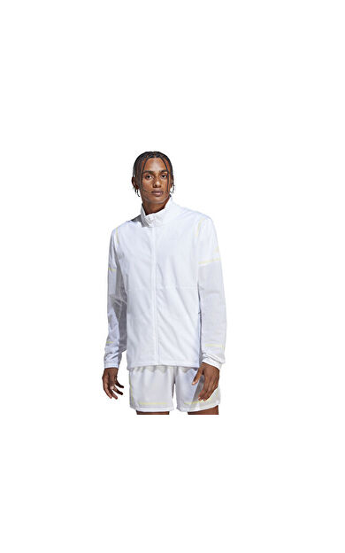 adidas X-City Ran Jkt Erkek Koşu Ceketi HM8448 Beyaz