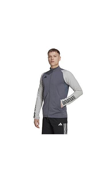 adidas Tiro23 C Tr Jkt Erkek Futbol Antrenman Ceketi HP1908 Gri