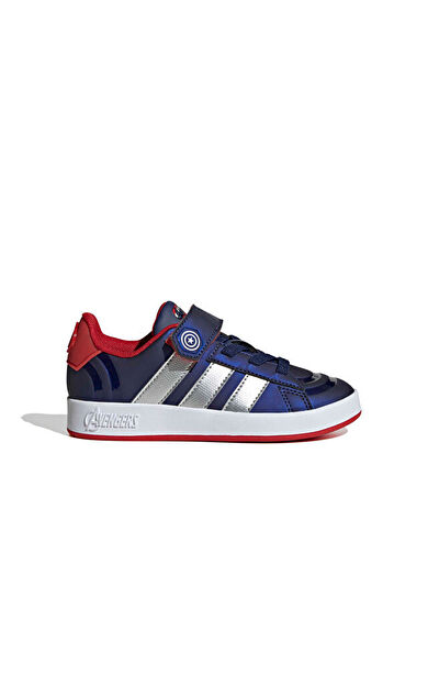 Adidas Grand Court Capt America Çocuk Günlük Ayakkabı HP3619 Lacivert