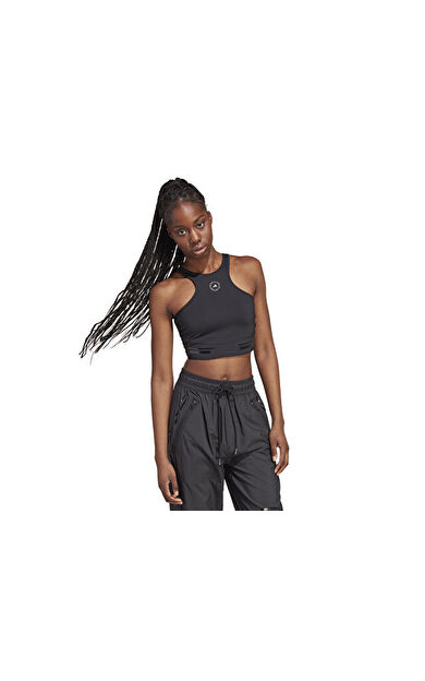 adidas By Stella Mccartney Truepace Kadın Koşu Kısa Atlet HR2188 Siyah