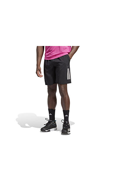 adidas Club 3Str Short Erkek Tenis Şortu HS3253 Siyah