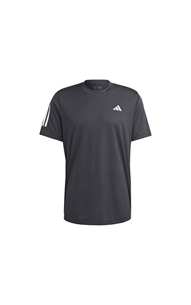 adidas Club 3Str Tee Erkek Tenis Tişörtü HS3262 Siyah