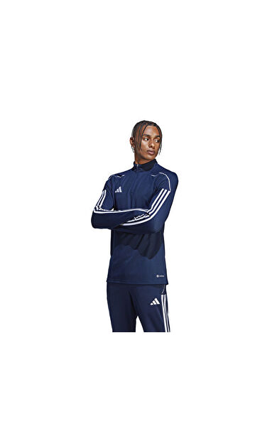 adidas Tiro23 L Tr Top Erkek Futbol Uzun Kollu Antrenman Üstü HS7229 Lacivert