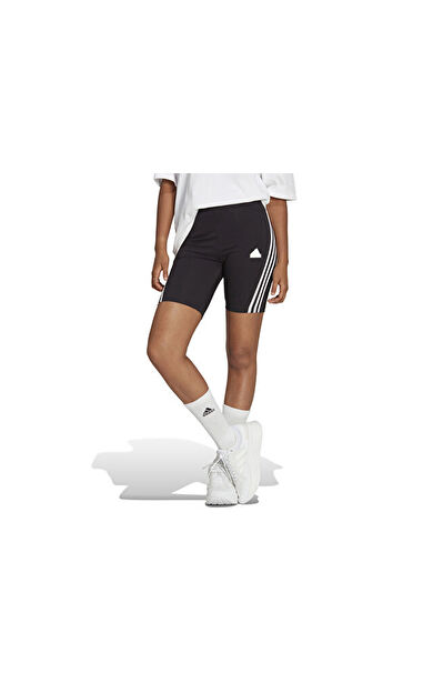 adidas W Fi 3S Biker Kadın Bisiklet Taytı HT4718 Siyah