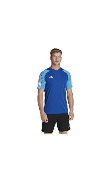 adidas Tiro23 C Jsy Erkek Futbol Maç Forması HU1296 Mavi
