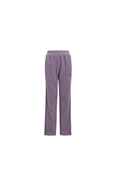 adidas J Hot Wntr Tiro Çocuk Günlük Polar Eşofman Altı HY4210 Mor