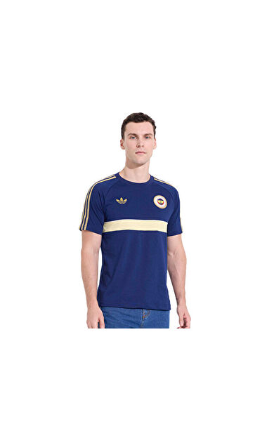 Adidas FEN OG2 TEE Erkek Futbol Tişörtü HZ1026 Lacivert