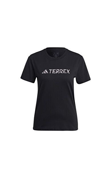 adidas W Logo Tee Kadın Günlük Tişört HZ1392 Siyah