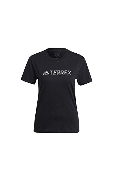 adidas W Logo Tee Kadın Günlük Tişört HZ1392 Siyah