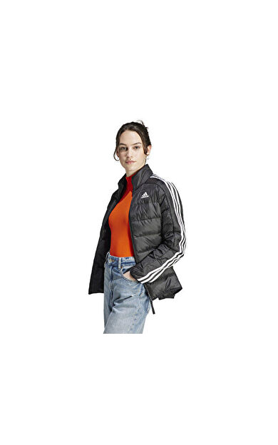 adidas W Ess 3S L D J Kadın Günlük Mont HZ5726 Siyah