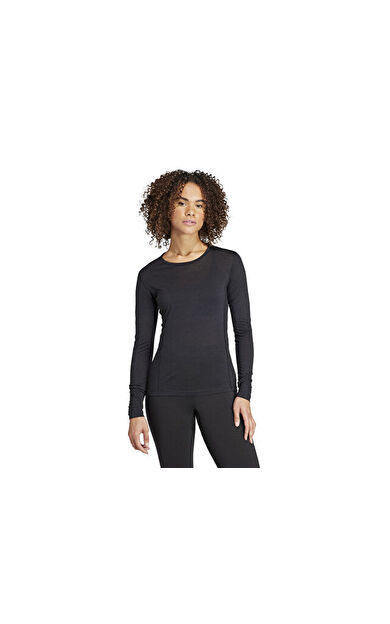 adidas Xpr Mer50 Ls W Kadın Uzun Kollu İçlik HZ8557 Siyah