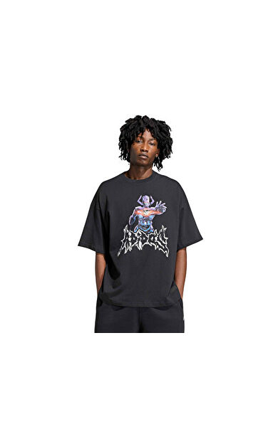 Adidas MARVEL GALACTUS TEE Erkek Günlük Tişört IA4376 Siyah