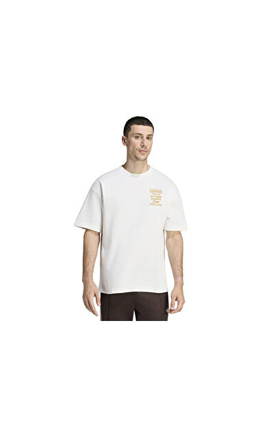 Adidas GOLDEN CITIES Erkek Günlük Tişört IA4458 Beyaz